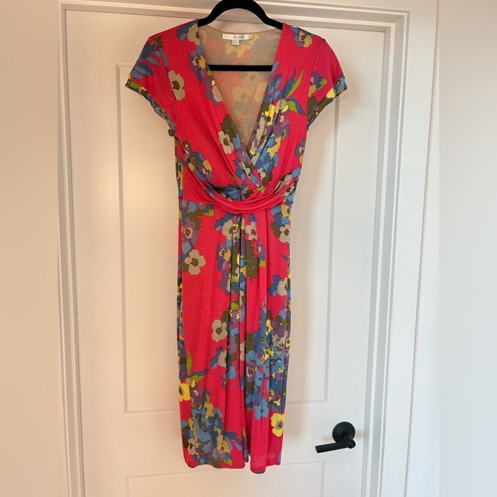 Boden Floral Jersey Dress